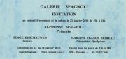 Janvier 2010 Galerie Spagnoli