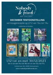 december 2023 Art gallery Nobody & Friends